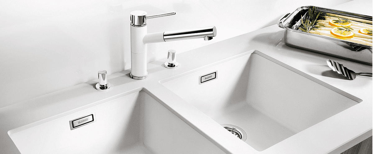 Преимущества двойной раковины на кухне